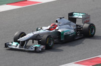 Schumacher se queda con el mejor registro en Montmeló