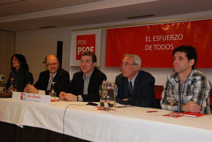 NOTA DE PRENSA PSN PSOE, CORTES DE AUDIO Y FOTOGRAFÍA DE LA PRESENTACIÓN DEL PRO