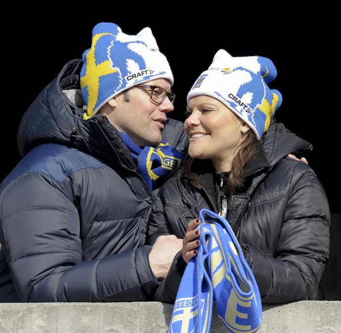 Victoria y Daniel de Suecia