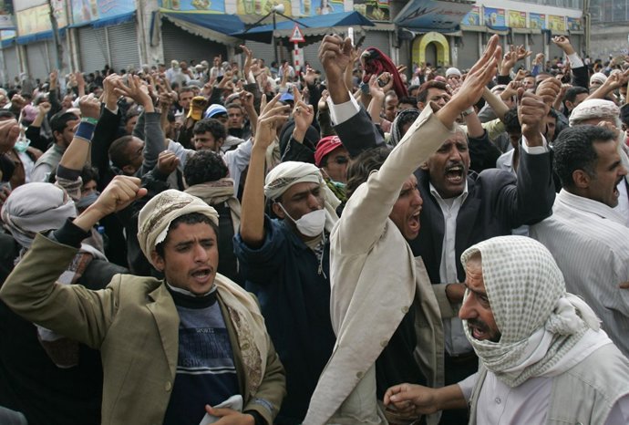 Protestas en Yemen