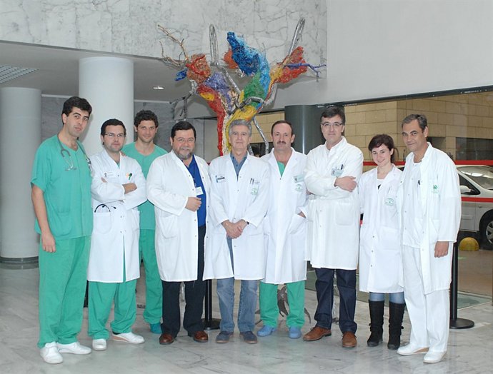Equipo de transplante pulmonar