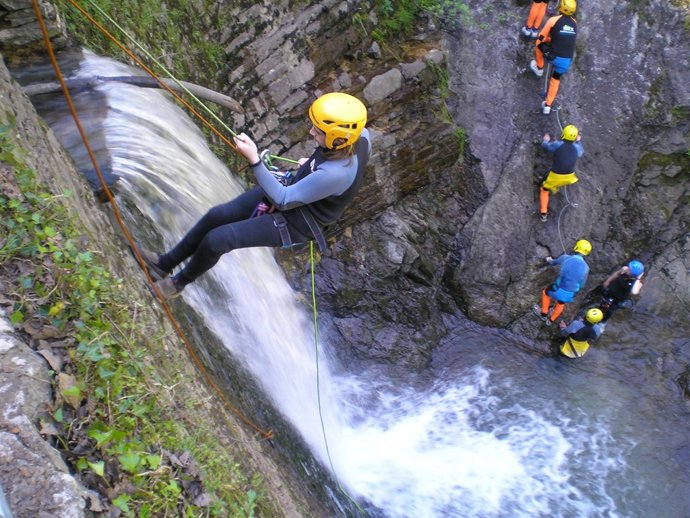 Campaña escolar de actividades en la naturaleza.