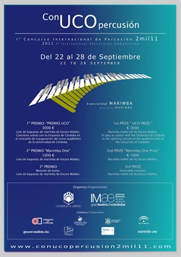 Cartel anunciador de 'ConUCOpercusion2mil11'