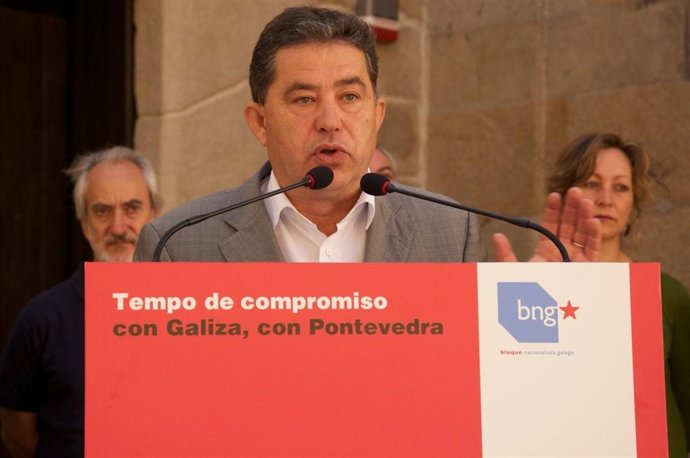 Miguel Anxo Fernández Lores, alcalde de Pontevedra, BNG