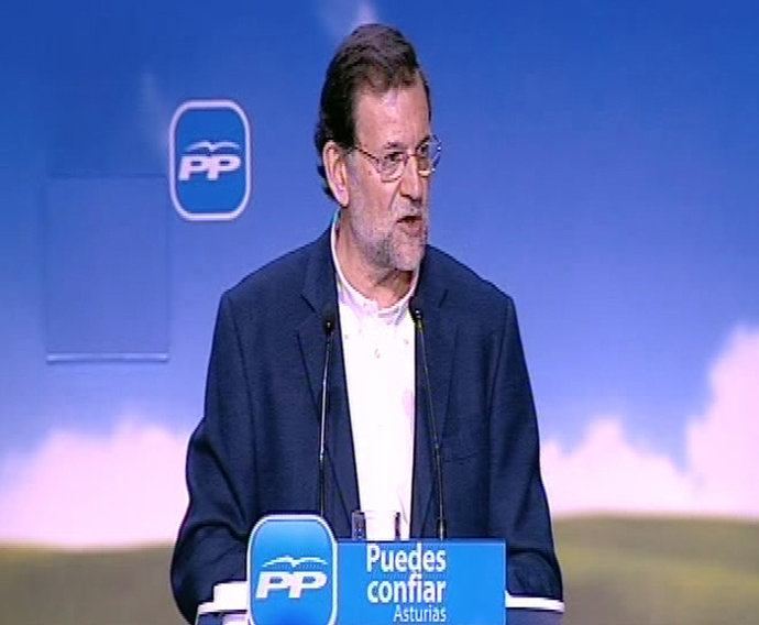 Rajoy anima a un cambio electoral el 22 de mayo