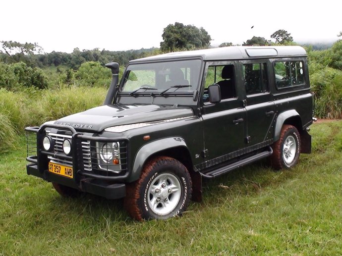 Land Rover que forma parte del Proyecto Muruna en Tanzania