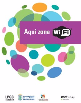 Logo de la zona wifi de Las Palmas de Gran Canaria