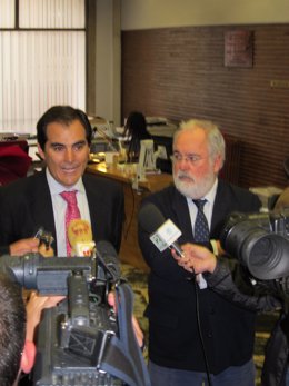 Arias Cañete y José Antonio Nieto
