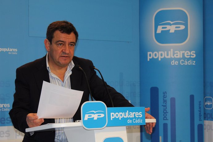 El presidente del PP de Cádiz, José Loaiza