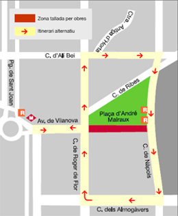 Afectaciones al tráfico