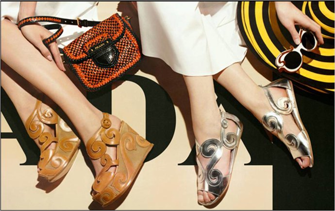 Sandalias de Prada