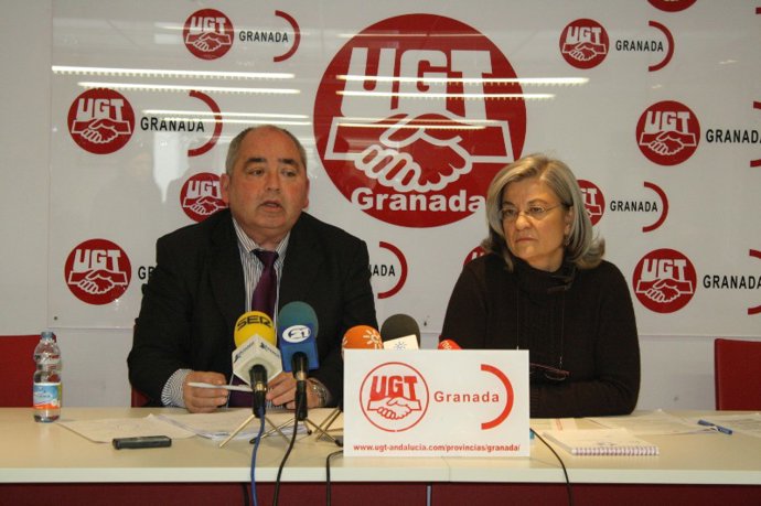 El secretario general de UGT-Andalucía, Manuel Pastrana