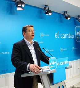 Antonio Sanz, secretario general del PP-A