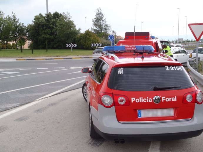 La Policía Foral controló 325 vehículos durante la campaña conjunta con la Polic