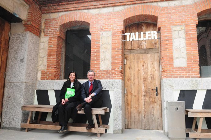 Alberto Ruiz-Gallardón y Alicia Moreno en el Matadero de Madrid