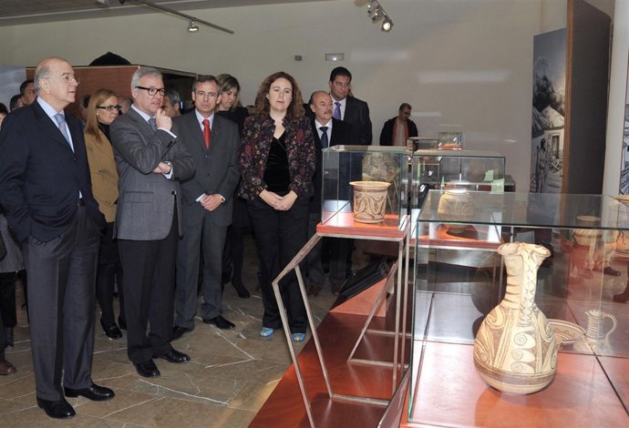 El presidente de la Comunidad, Ramón Luis Valcárcel, inauguró hoy el Museo Local