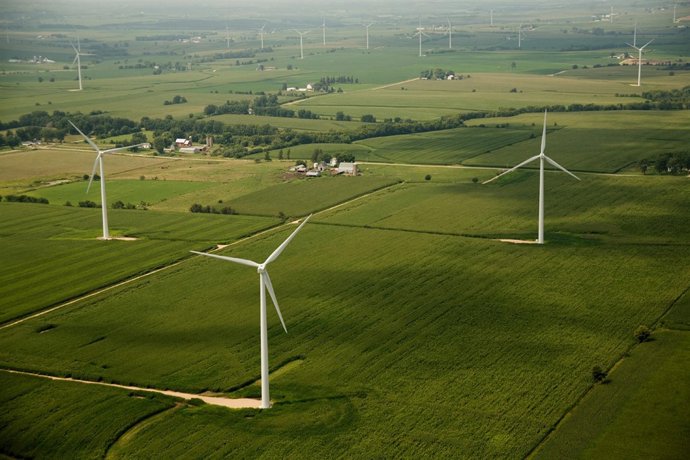 Parque eólico de Acciona en Illinois