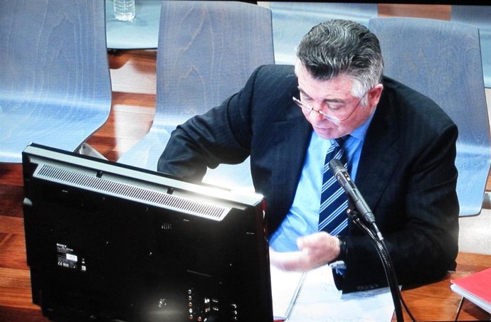 Roca declarando en el juicio del caso 'Malaya'