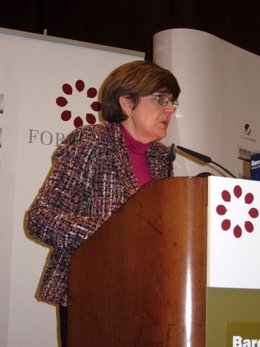 La consejera de Obras Públicas y Vivienda, Josefina Cruz