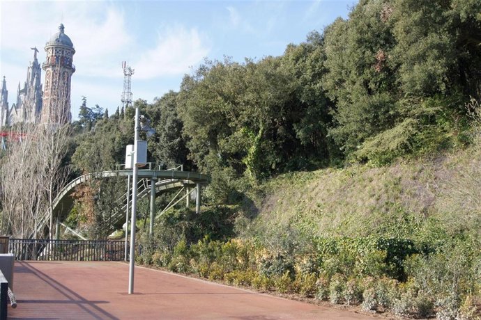 Espacio de 'El péndulo' convertido en zona verde