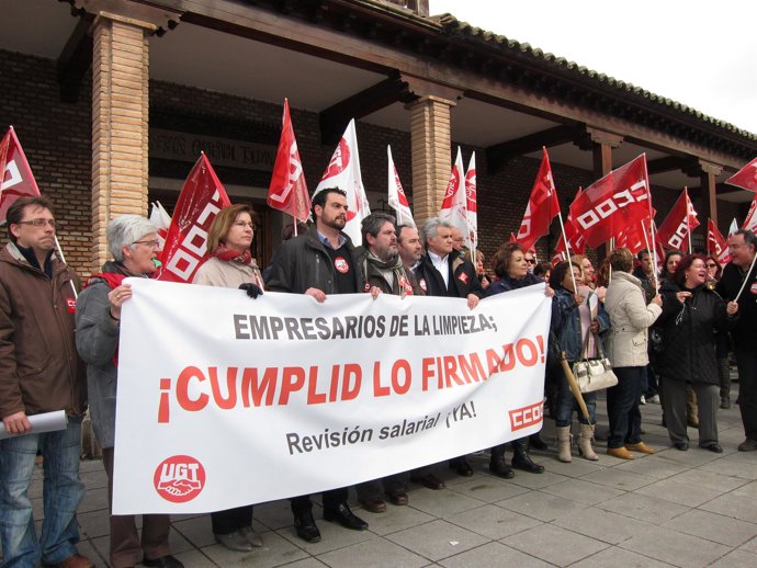 Concentración del Sector de la limpieza en FEDETO