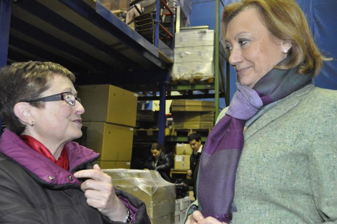 La candidata del PP a la Presidencia del Gobierno de Aragón, Luisa Fernanda Rudi