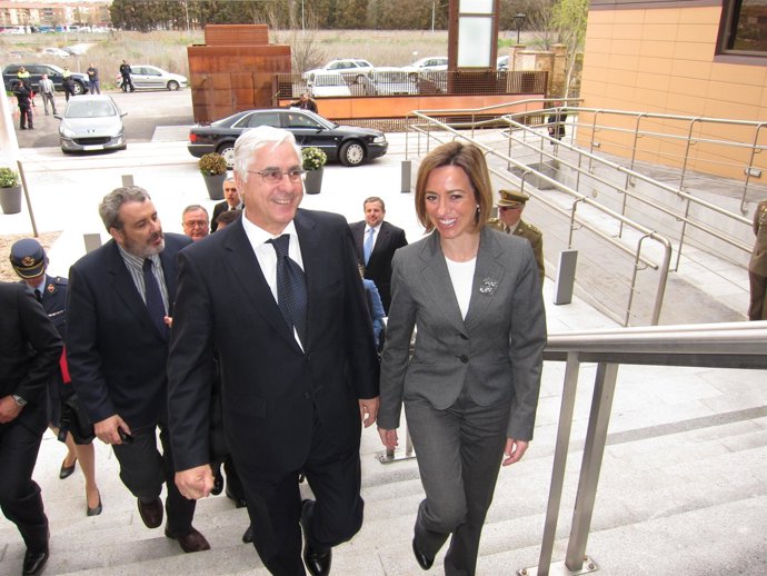 José María Barreda y Carme Chacón