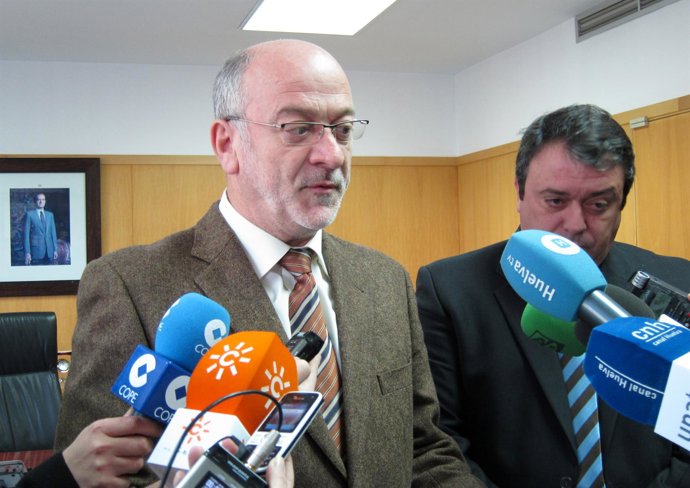 El delegado del Gobierno andaluz en Huelva, Manuel Alfonso Jiménez