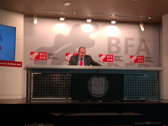 El diputado de Promoción Económica, Iñaki Hidalgo. 