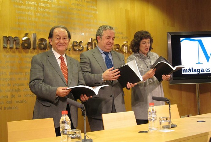 Mora, Pendón y Páez, en la presentación