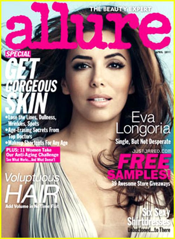 Eva Longoria para la revista 'Allure', abril 2011