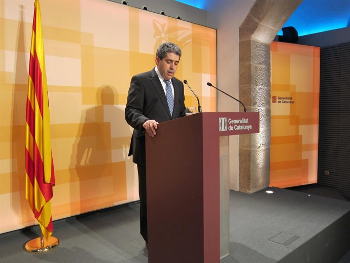 El portavoz del Govern, Francesc Homs