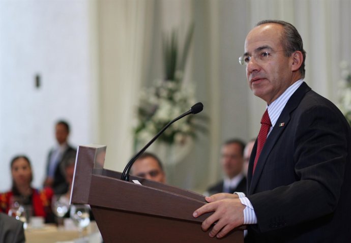 El presidente mexicano, Felipe Calderón.