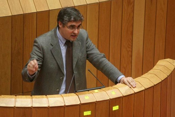 portavoz del Grupo Parlamentario del BNG, Carlos Aymerich