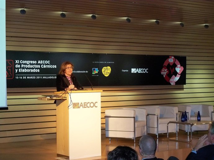 La viceconsejera de Desarrollo Rural, María Jesús Pascual, en la apertura del fo