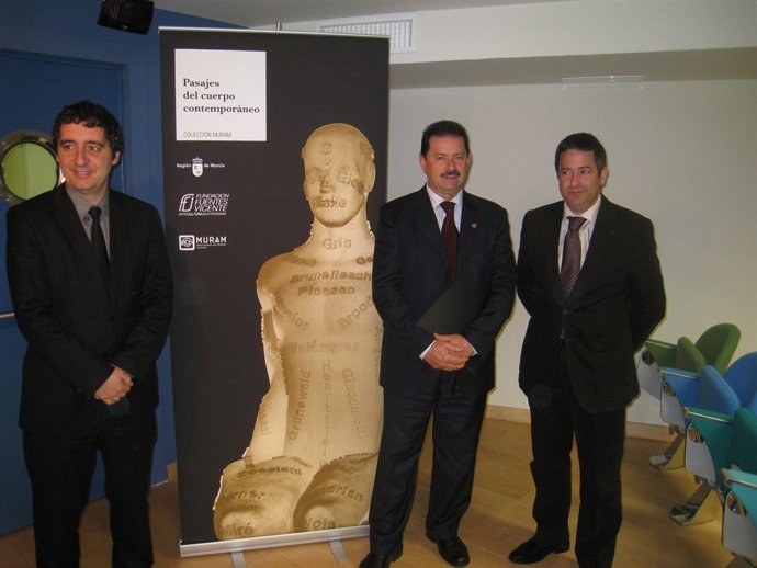 De izquierda a derecha: el consejero de Cultura y Turismo, Pedro Alberto Cruz, e