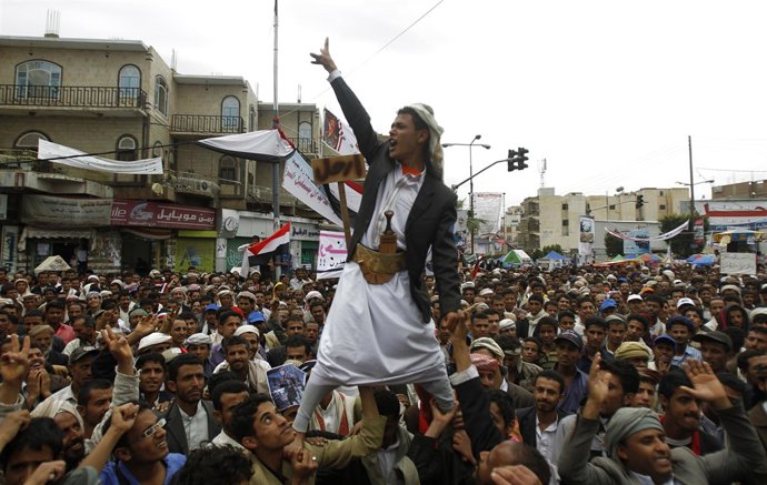 Protestas en Yemen