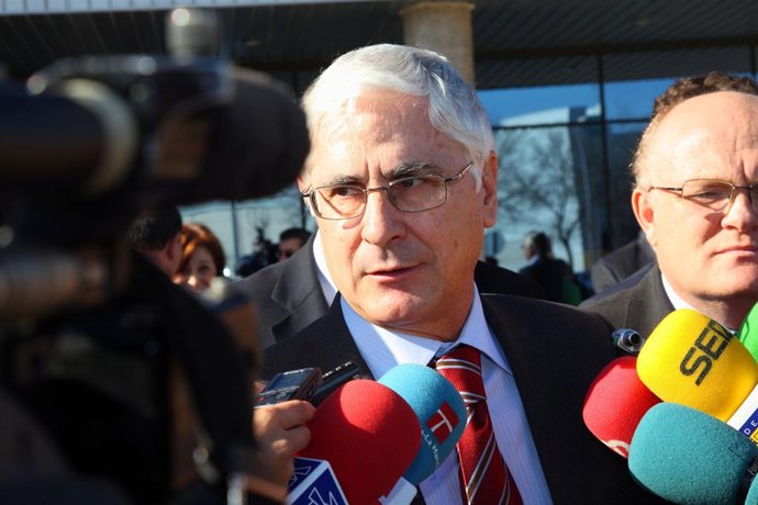 El presidente regional, José María Barreda