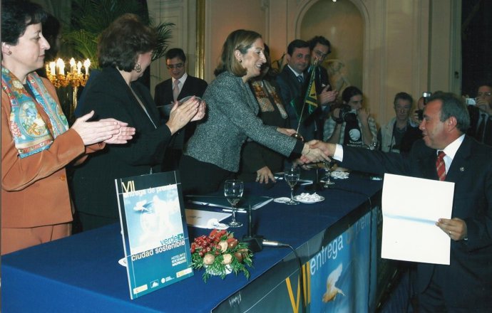 Bartolomé en uno de sus viajes a Madrid como consejero delegado Limusa