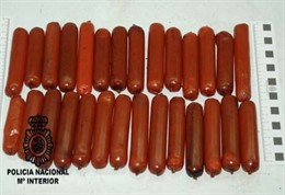 Detenido con un kilogramo de cocaína en el interior de su estómago