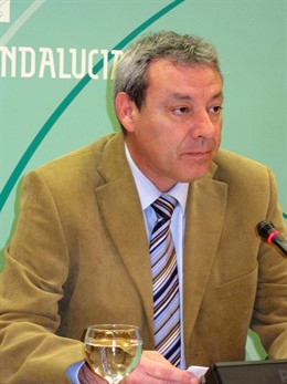 El consejero de Educación, Francisco Álvarez de la Chica, en rueda de prensa hoy