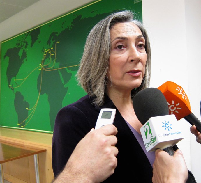 La directora general de Extenda, Teresa Sáez