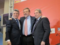 Lissavetzky: "Soy del Madrid, nadie es perfecto, pero recibir la insignia del Atlético es un motivo de orgullo"