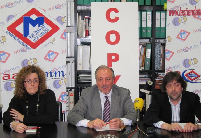 El presidente de Copyme, Salvador Bellido, y el presidente de la Asociación de A