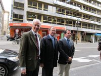 Suárez (PP) estudiará "todas las posibilidades" para cambiar el trazado del tranvía