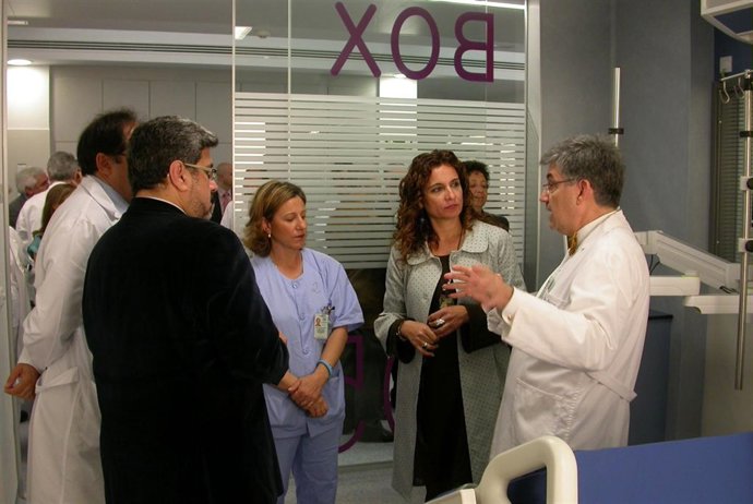 Montero en la UCI del Hospital de Valme