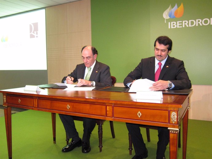 El presidente de Iberdrola, Ignacio Galán, con el CEO de consejero delegado del 