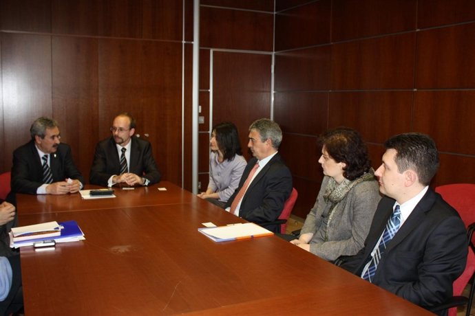 Un momento de la reunión