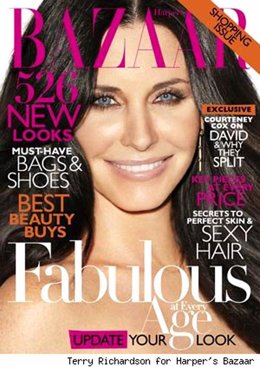 Courteney Cox para 'Haper's Bazaar' abril 2011