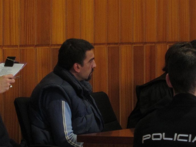 El acusado en la tercera sesión del juicio